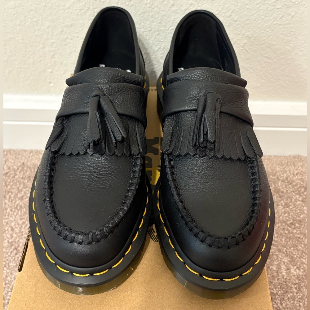Dr. Martens Black Leather Loafers